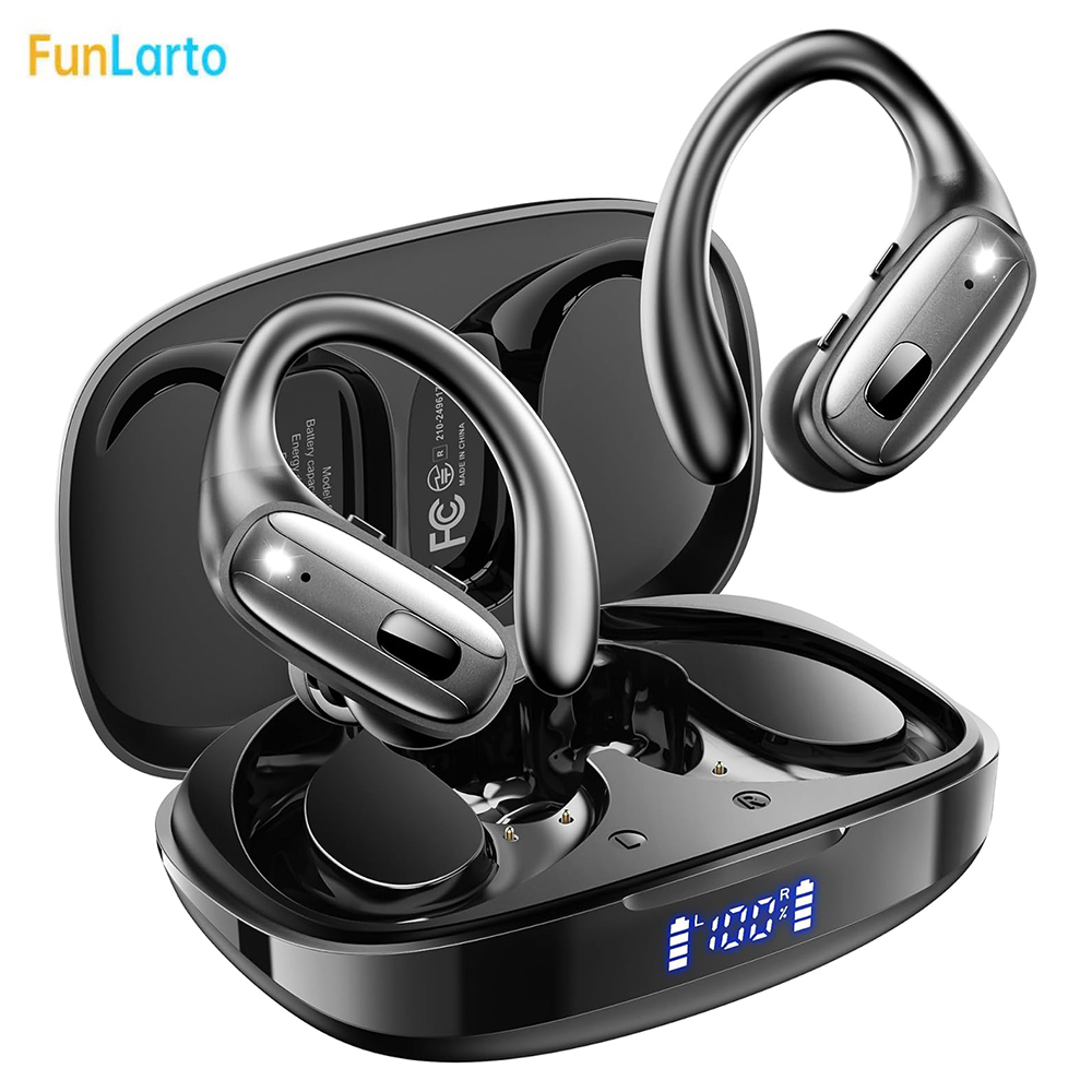 Type C Wired Earphones With Mic - Écouteurs de sport Bluetooth 5.3, oreillettes