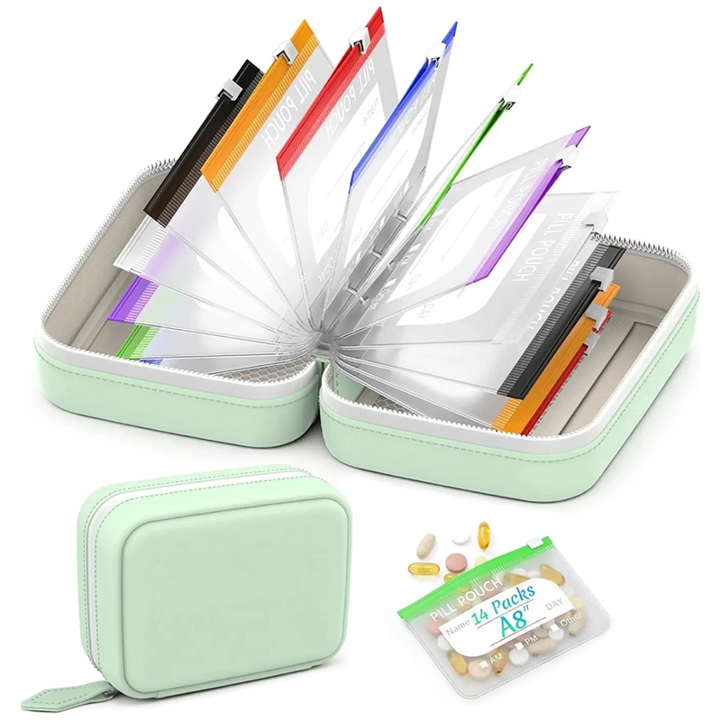 Laptops - 7/14 Pochette organisateur de pilules hebdomadaire,