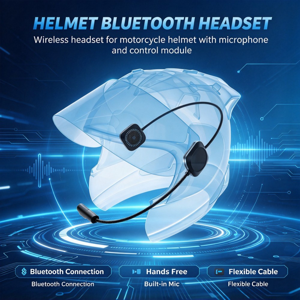 Casque Bluetooth pour moto, ki - Speakers avis et prix