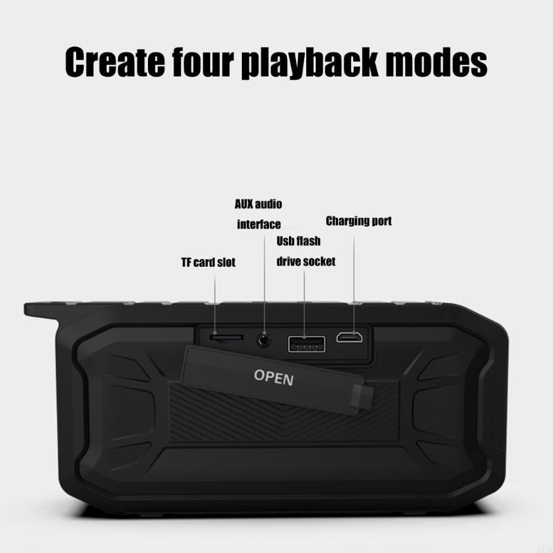 Haut-parleur sans fil compatib - Portable Bluetooth Speaker Waterproof Ipx7 avis et prix