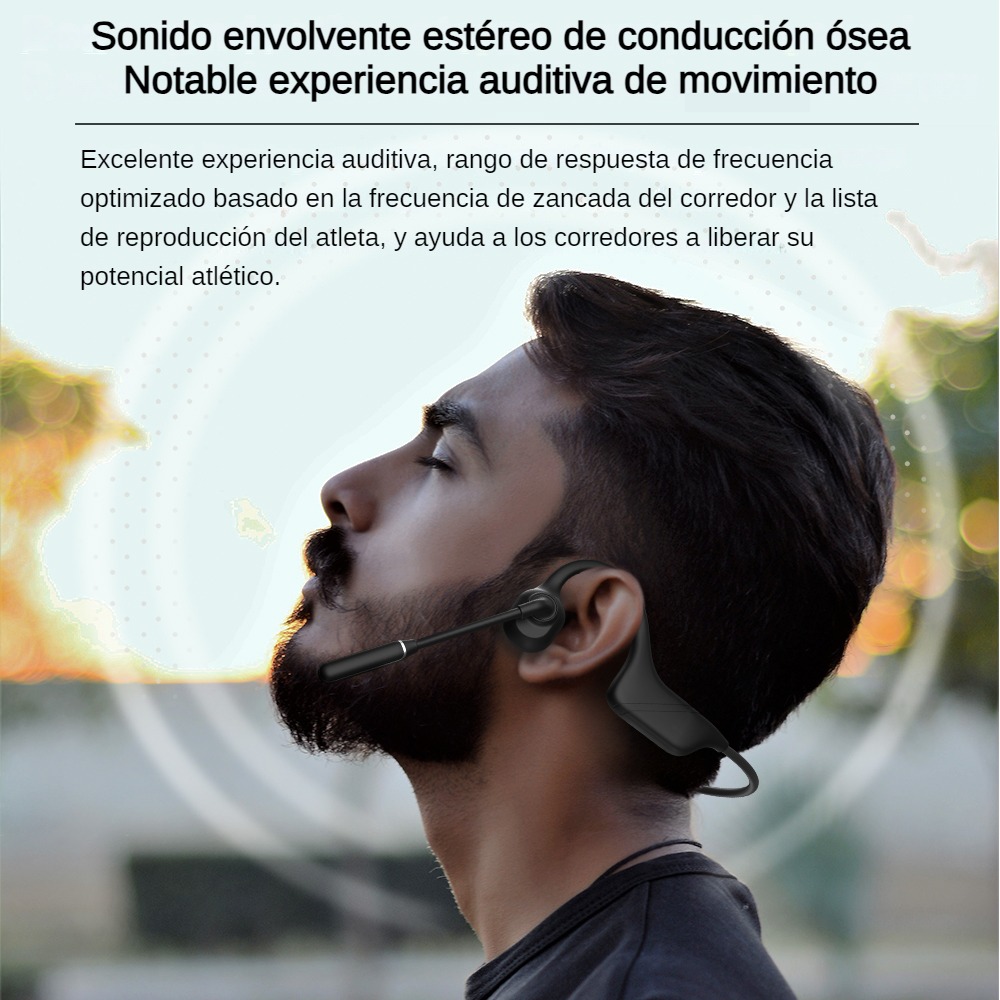 Casque à conduction osseuse PA - Bone Conduction Running Headphones avis et prix