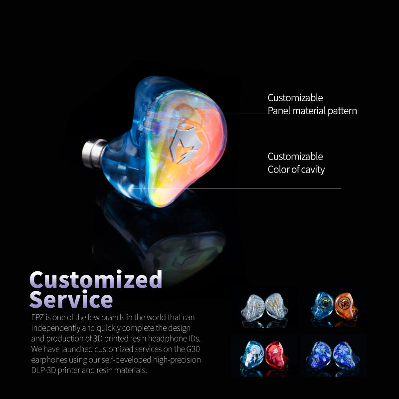 EPZ G30 Gaming HIFI dans l'ore - Planar Magnetic Iem Earphones avis et prix
