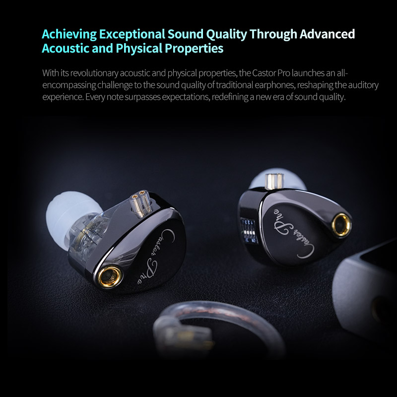 KZ Castor PRO dans l'oreille é - In Ear Monitors For Singers avis et prix