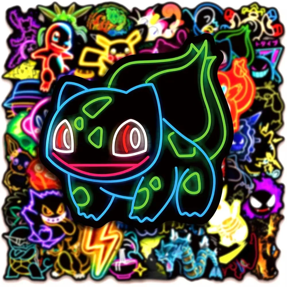 100 autocollants Pokémon néon, - Laptops avis et prix