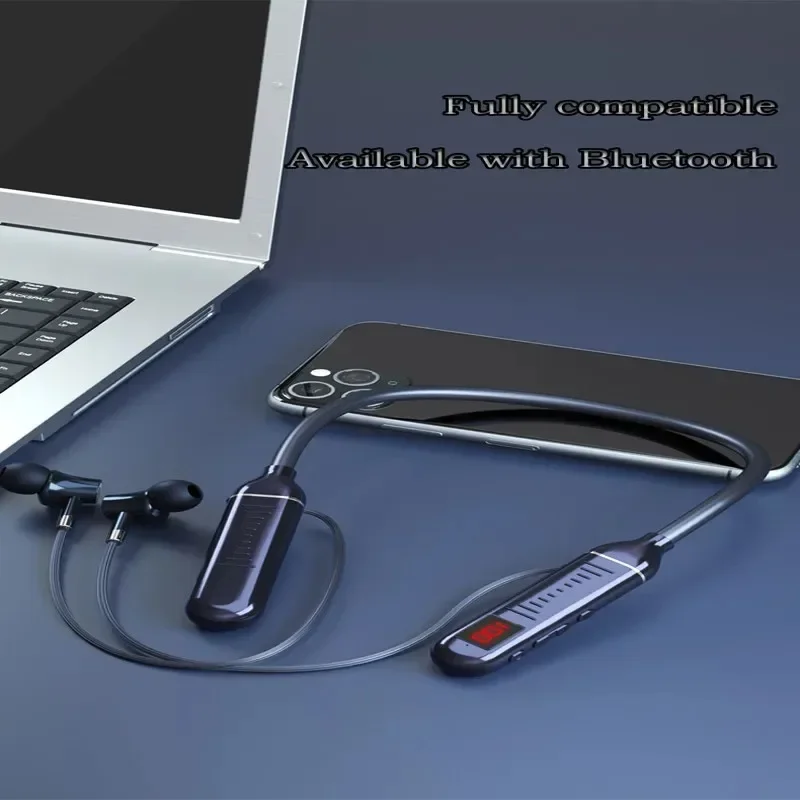 Écouteurs sans fil Bluebooth,  - Magnetic Neckband Sports Earphones avis et prix
